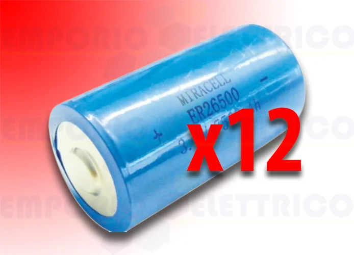 bft pack of 12 batteries for photocells safety edge dcw bat 2600425 n999465