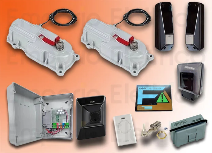 faac automation kit power 24v dc power kit safe 106747445