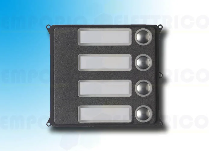 came bpt zamak front panel 4-button call module  mtmf4pvr 60020680