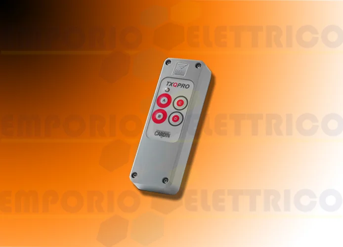 cardin 4-function transmitter 868mhz txqpro486-4