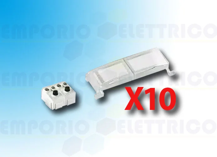 came bpt kit 10 pcs double button series targha khpd 61814200