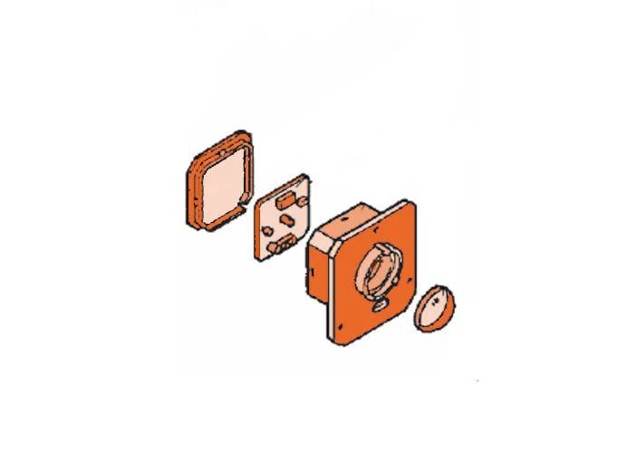 faac spare part transmitter fotoswitch/polaris 494016