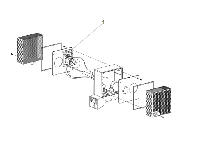 faac spare parts page for lamp 230v