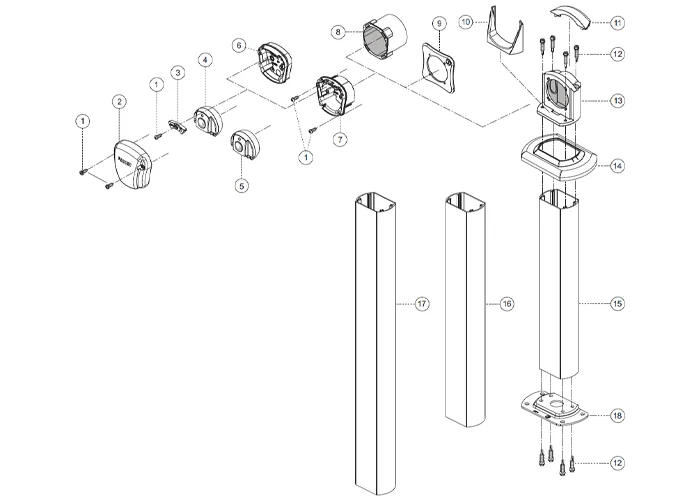 fadini page spare parts for fit 55