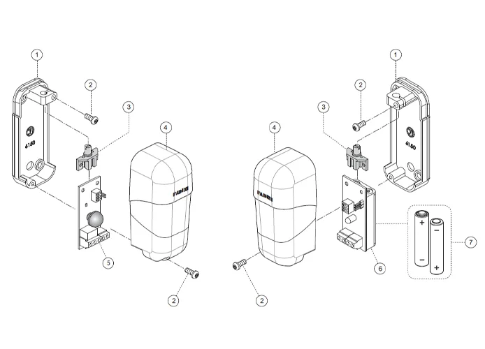 fadini page spare parts for orbita 57