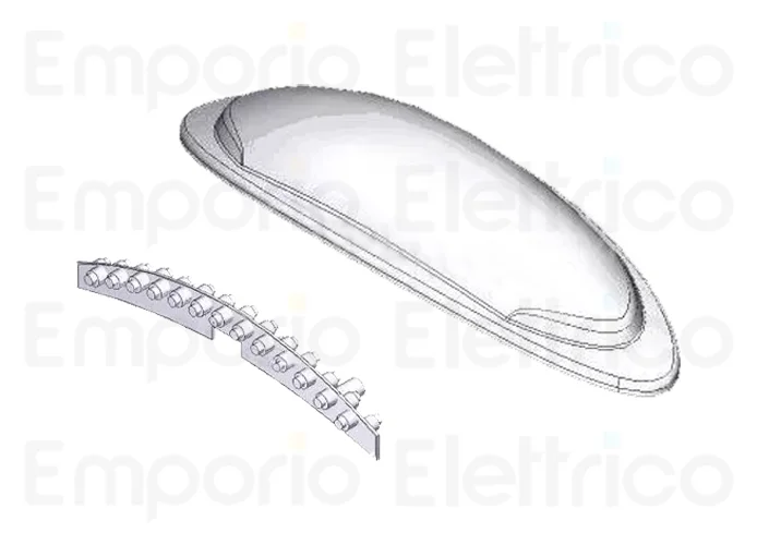 came spare part integrated flashing light g02801 ric 