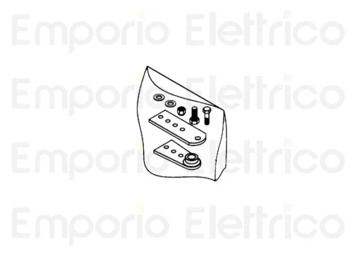 beninca ricambio blister staffe x bob21m/e-30m/e per bob2124.dk 9686765