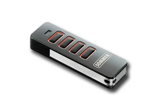 sommer black 4-channel remote control pearl 4018v000