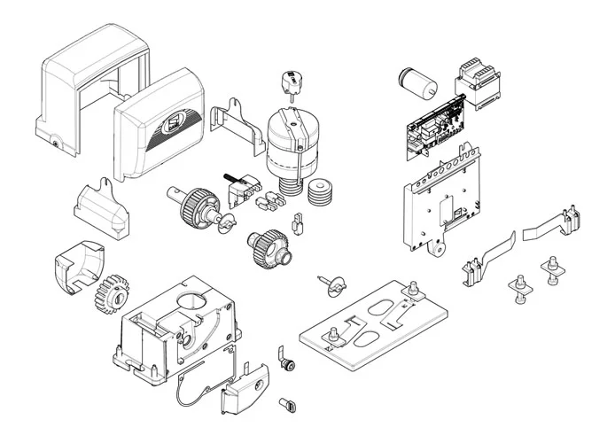 came motor spare parts page 001bx-78 bx-78 