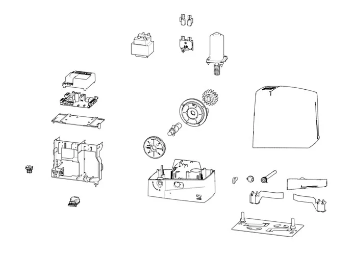 came motor spare parts page sdn8