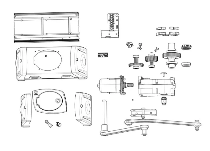 came motor spare parts page 001fe4024 fe4024