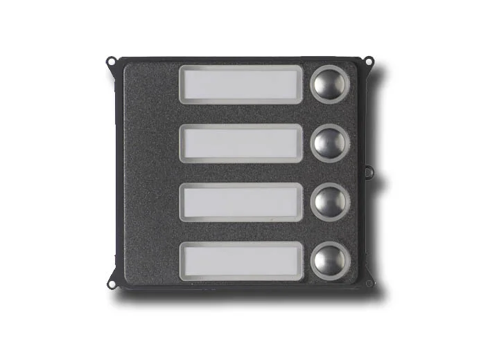 came bpt zamak front panel 4-button call module  mtmf4pvr 60020680