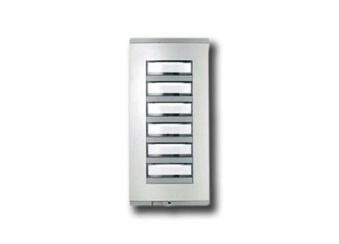 came bpt light grey 6-button pushbutton panel hep/306 gh 60099300