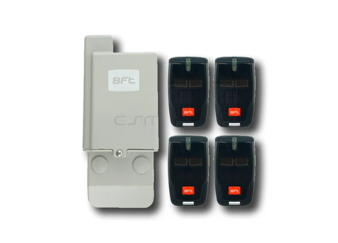 bft receiver kit and 4 radio remote controls 4 mitto kit 2611368 p111772