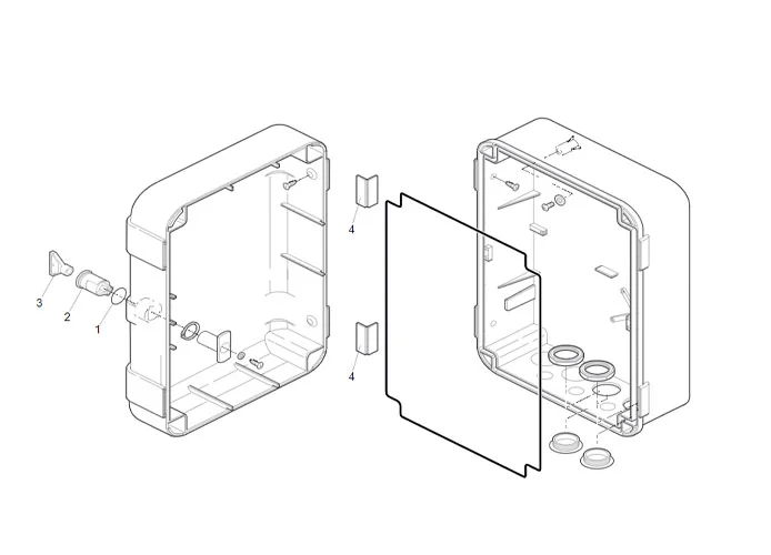 faac spare parts page for box 750 l-m