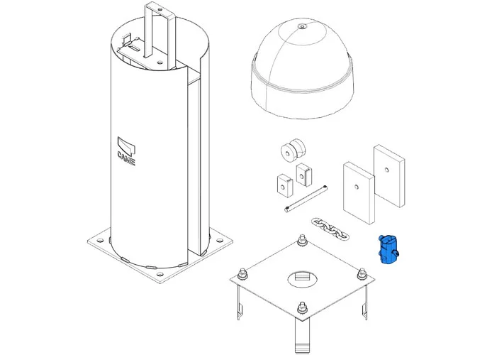came spare part chain lock cat-i 119rix017