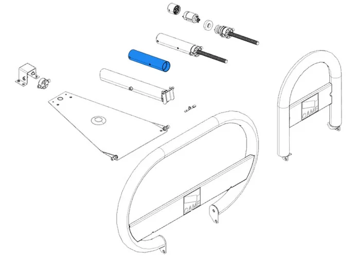 came spare part internal tube unipark 119riu008