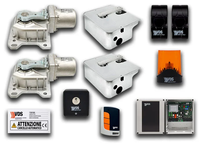vds automation 2-wing kit under-v with boxes 24v 121994/2