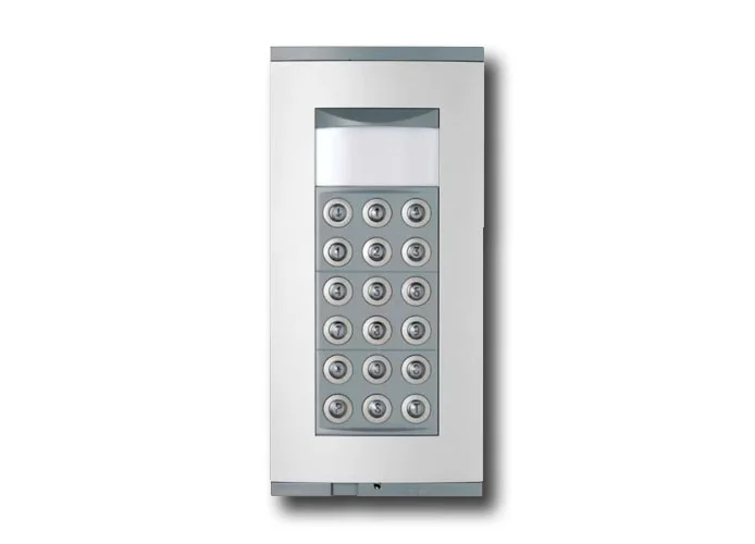 came bpt digital external panels anthracite grey targha series hac/300lr st 60095100