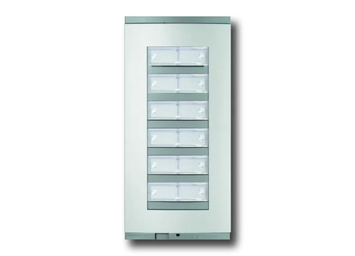 came bpt push-button plate recessed series thangra hpp/12d gh 60101600