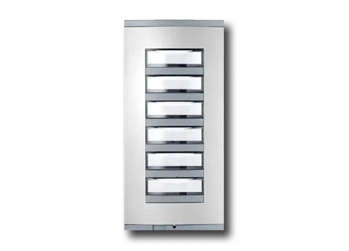came bpt thangra series recessed push-button panel hpp/6 gh 60101500