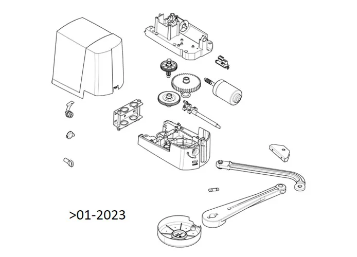 came motor spare parts page ftx20dls 2023 801mb-0160