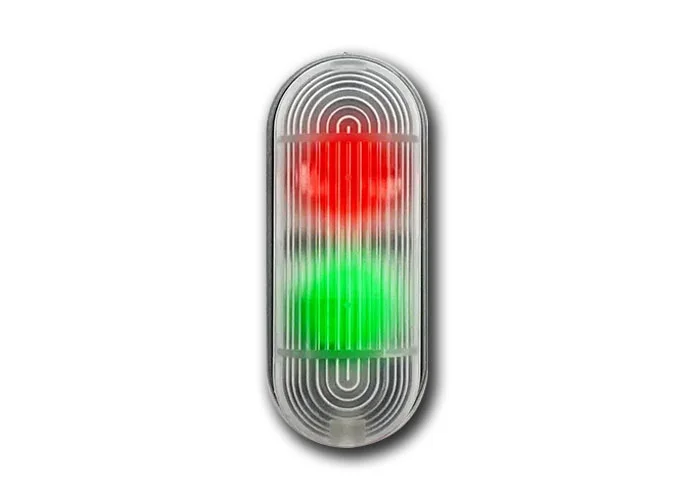vds 2 light red green wall-mounted micro traffic light 12/24v micro-t 550/1045