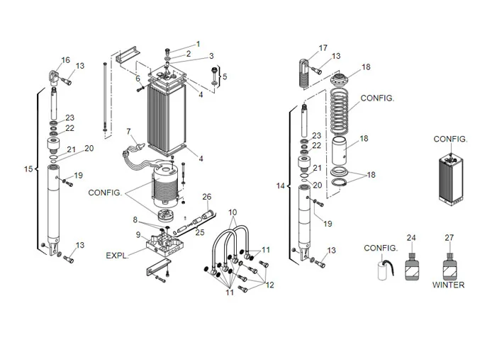 faac spare parts page for barriers 640