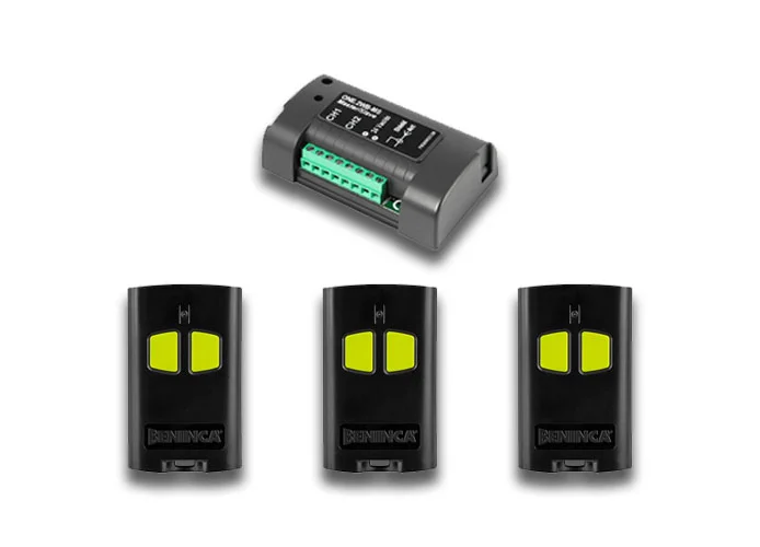 beninca kit one2wb-ms receiver and 2-channel remote controls 952001928 kone2wb-ms