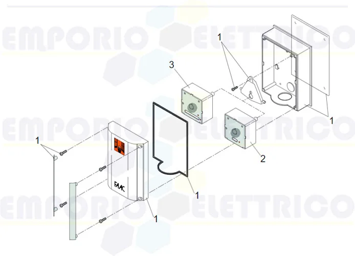 faac spare parts page for photobeam