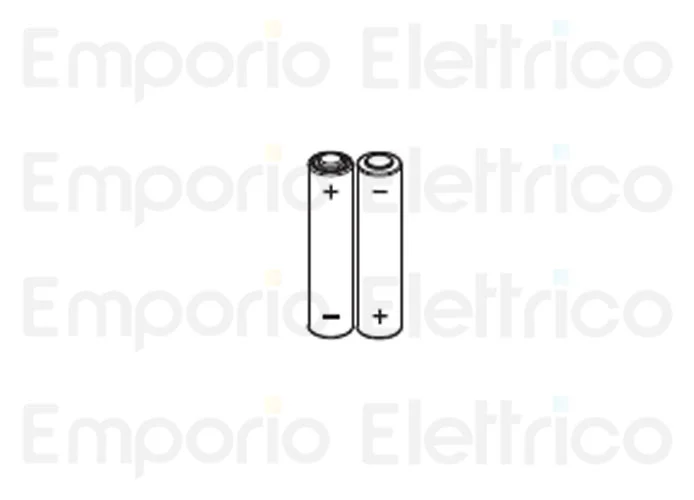 fadini spare part AA 1.5 V battery in packs of 2 for arpo 58 58006