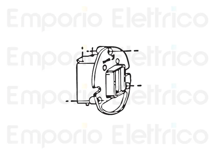 fadini spare part receiver board enclosure for difo 33 33012