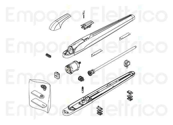 beninca ricambio motore per bob5 230v 50-60hz new per bob50m 9688237