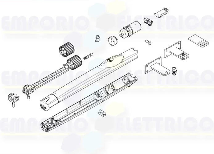 came motor spare parts page 001a18230 a18230