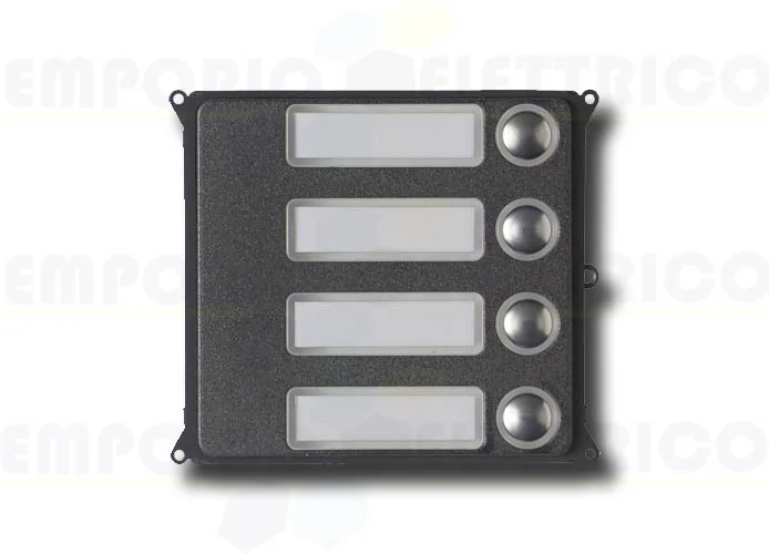 came bpt zamak front panel 4-button call module  mtmf4pvr 60020680