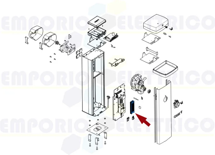 came spare part switching power supply gpx40 88003-0050