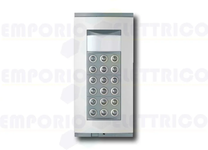 came bpt digital external panels anthracite grey targha series hac/300lr st 60095100