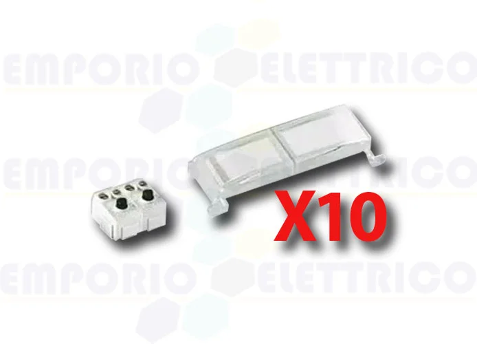came bpt kit 10 pcs double button series targha khpd 61814200